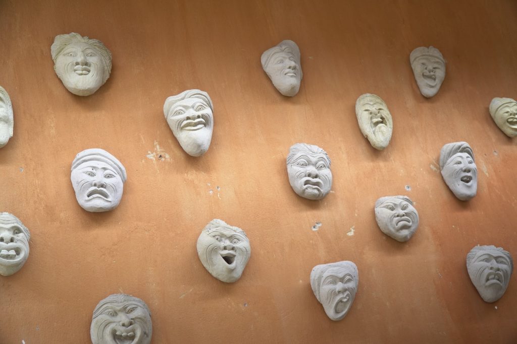 Maskenstress im Supermarkt